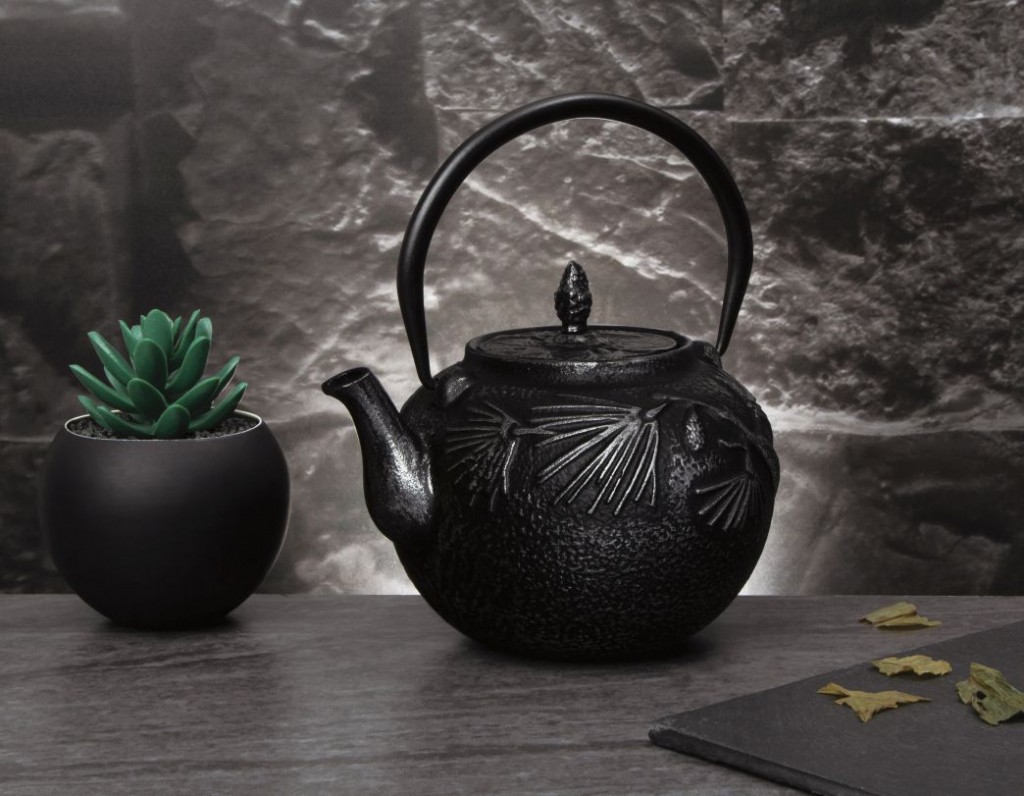 BERLINGERHAUS Konvice na čaj litinová 0,8 l černá