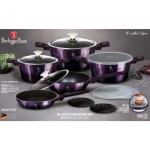 BERLINGERHAUS Sada nádobí s titanovým povrchem 13 ks Purple Eclipse Collection