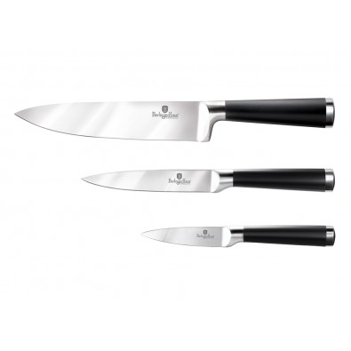 BERLINGERHAUS Sada nožů nerez 3 ks Royal Black Collection