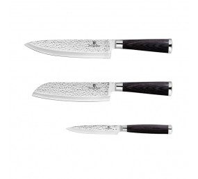 BERLINGERHAUS Sada nožů nerez 3 ks Primal Gloss Collection Santoku