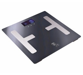 BERLINGERHAUS Osobní váha Smart s tělesnou analýzou 150 kg Carbon PRO Line