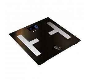 BERLINGERHAUS Osobní váha Smart s tělesnou analýzou 150 kg Shiny Black Collection